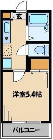 シャルマン東川口の間取り写真