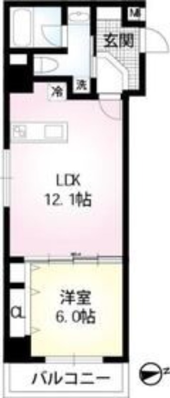 東京メトロ半蔵門線 押上駅 徒歩4分 7階建 築13年の間取り写真