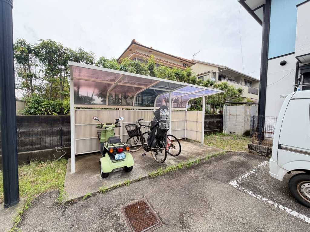 ハイツタケナカB棟の外観写真