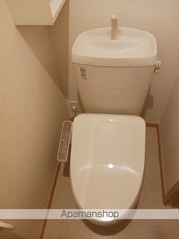 遠州鉄道 美薗中央公園駅 徒歩10分 2階建 築17年のトイレ写真