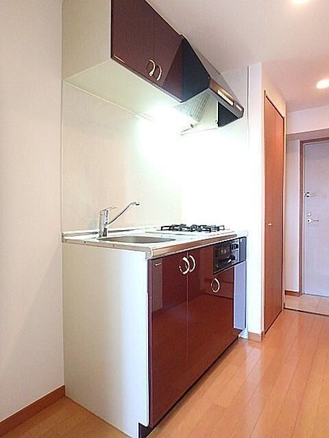 キッチン　（別タイプ参考写真）ガラ・グランディ練馬　練馬区中村北１