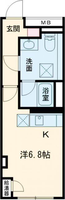 Fika大井町の間取り写真