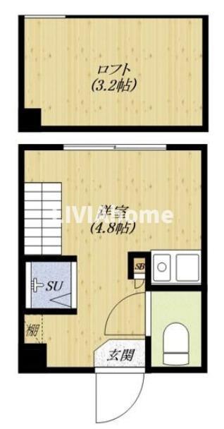 西武新宿線 鷺ノ宮駅 徒歩10分 2階建 築5年の間取り写真