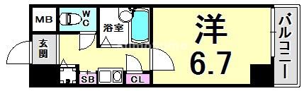 ロイヤルヒル神戸三ノ宮IIの間取り写真