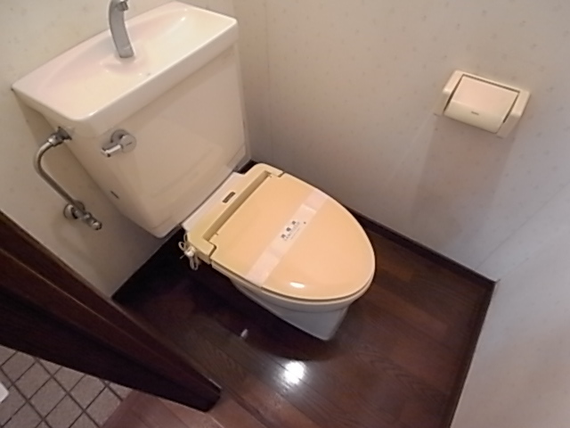 レ・プレ・キャトランのトイレ写真
