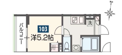 MELDIA新小岩IVの間取り写真
