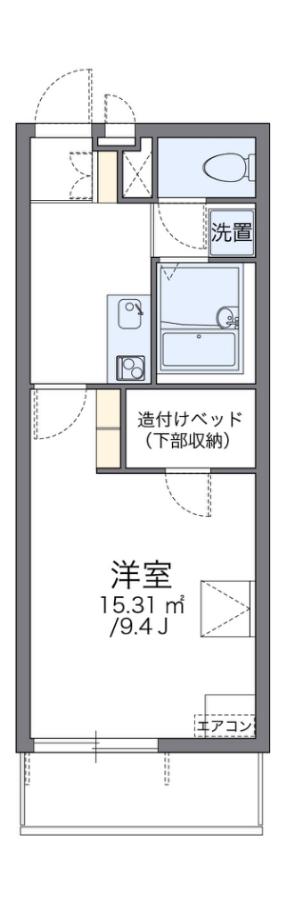 レオパレスVEGAの間取り写真