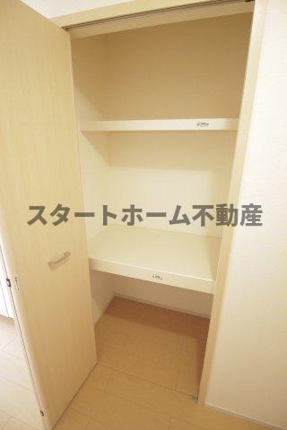 収納　専用の収納スペースです