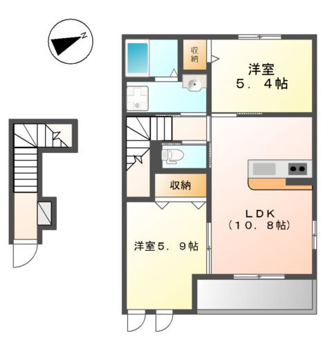 soirの間取り写真