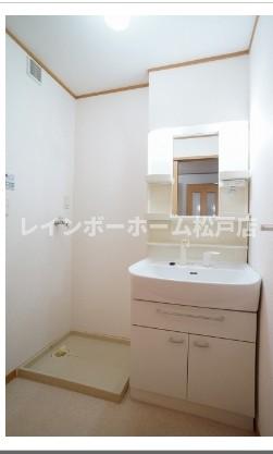 洗面設備　洗面所です