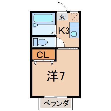 カーサハイブリッジの間取り