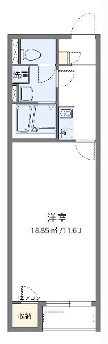 レオネクスト西大村の間取り