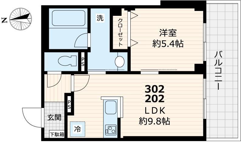 セル　エット　ルミエールの間取り