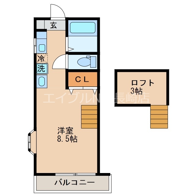 ファミールTKの間取り