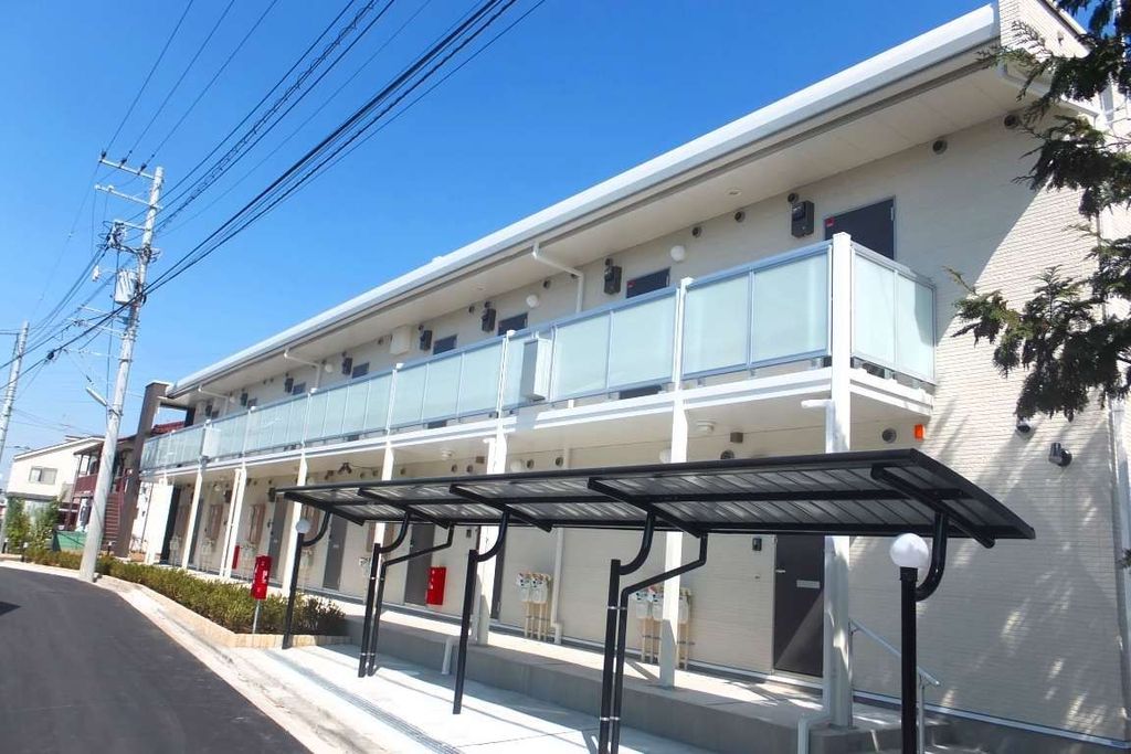 狛江市駒井町のアパートの建物外観