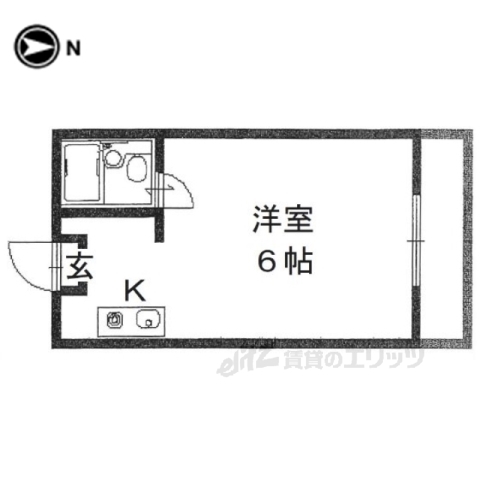 コーポ諏訪西大寺の間取り