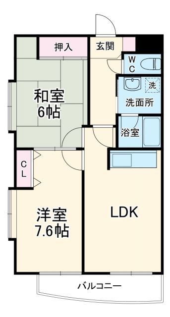 アルカディア弥富の間取り