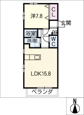 ライトクロト半田の間取り