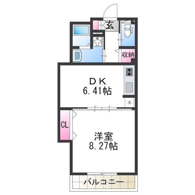 ハイツカトレヤの間取り