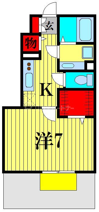 ルーチェ　Ａ棟の間取り