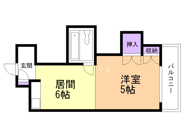 ノースタウンハウスの間取り