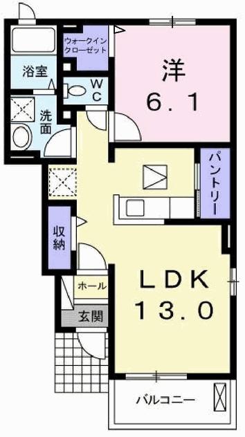 アルストロメリアIIの間取り