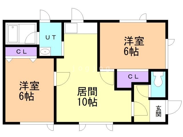 星が浦第二浅里ハイツの間取り