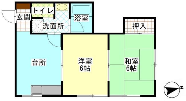 リファインド新橋の間取り