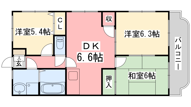 ユーミー和田の間取り