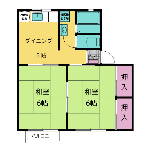 シティハイムＨＡＳＴの間取り