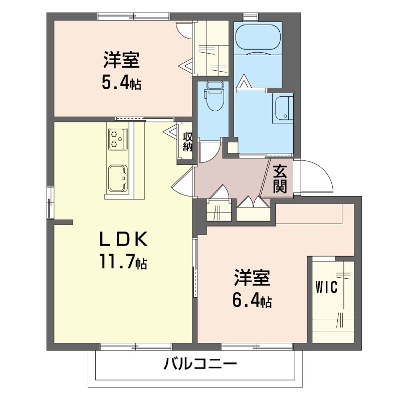 ローゼンハイムの間取り