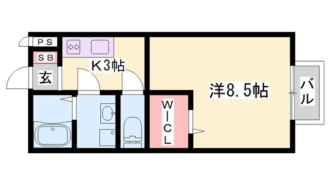 クレセントコートの間取り