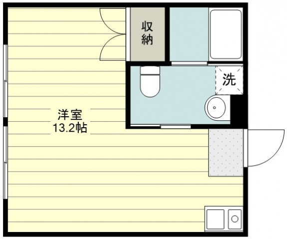 リブレス新河岸Vの間取り