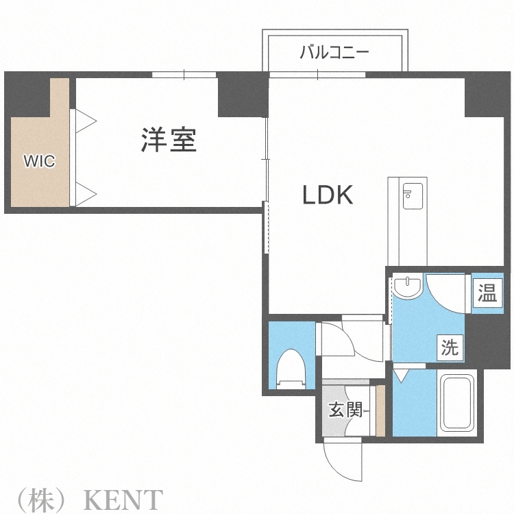 ソールタワー大通の間取り