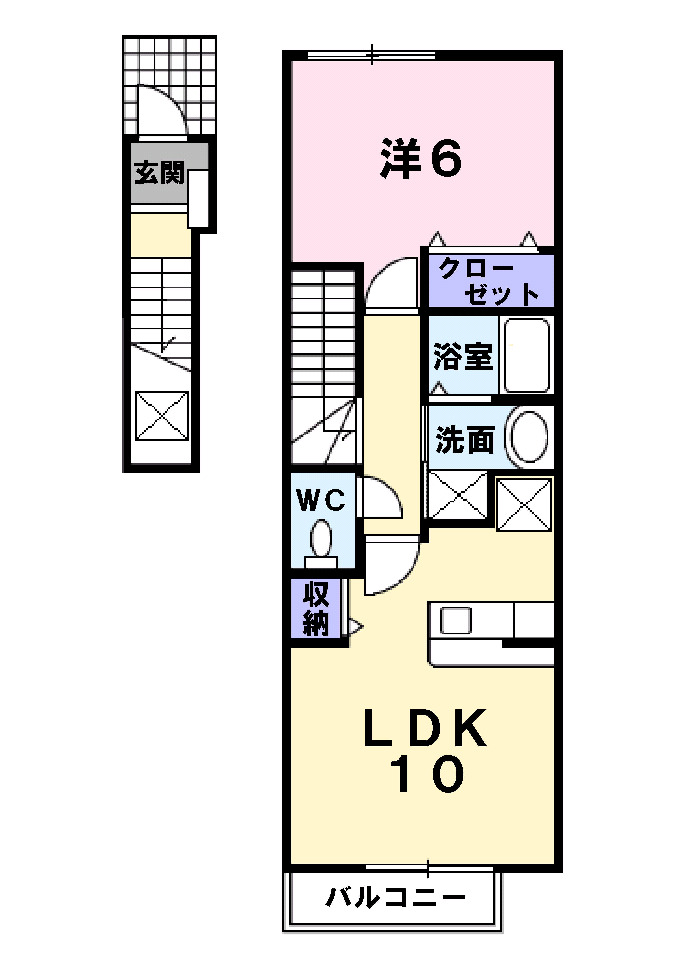 アンベリールの間取り