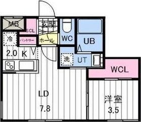 AORIO北大前の間取り