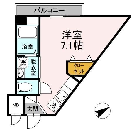 広大ブルデルの間取り