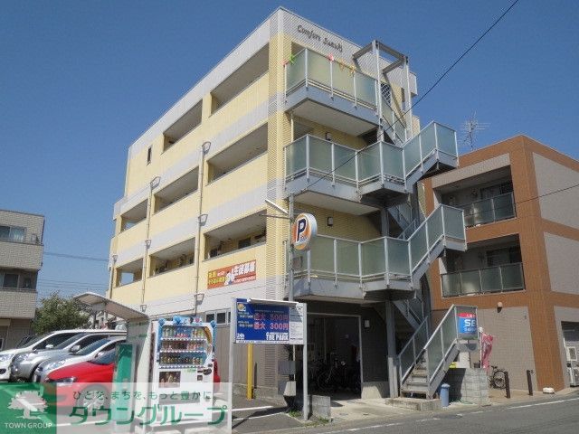 大和市渋谷のマンションの建物外観