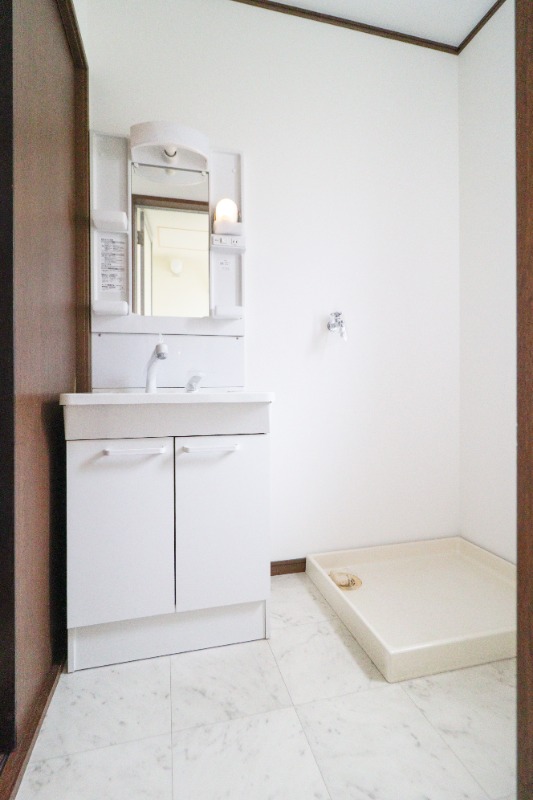 洗面設備　図面と現状に相違がある場合には現状を優先