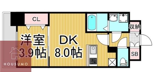 RPレジデンス都島の間取り