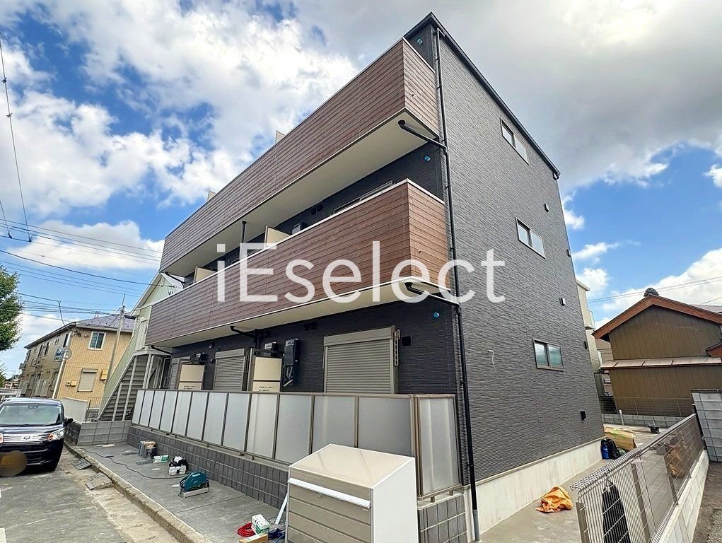 建物外観　新築！都市ガスのインターネット無料物件♪