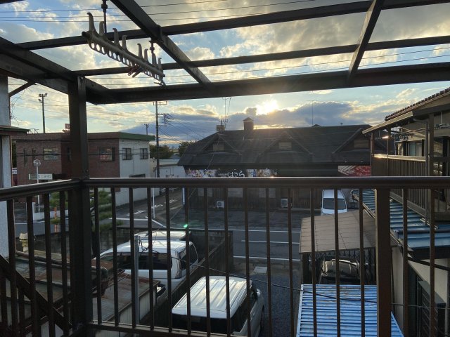 眺望　2Fバルコニーからの眺望です