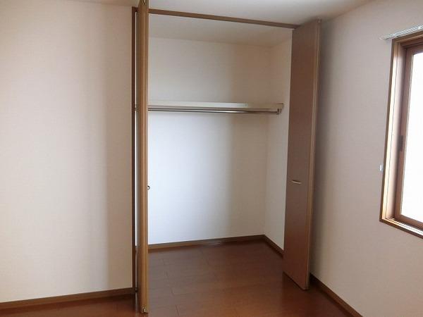 収納　クローゼット！