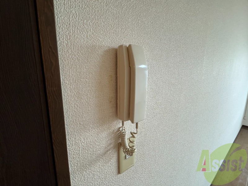 セキュリティ　来客時にはこちらのチャイムが鳴りますよ。