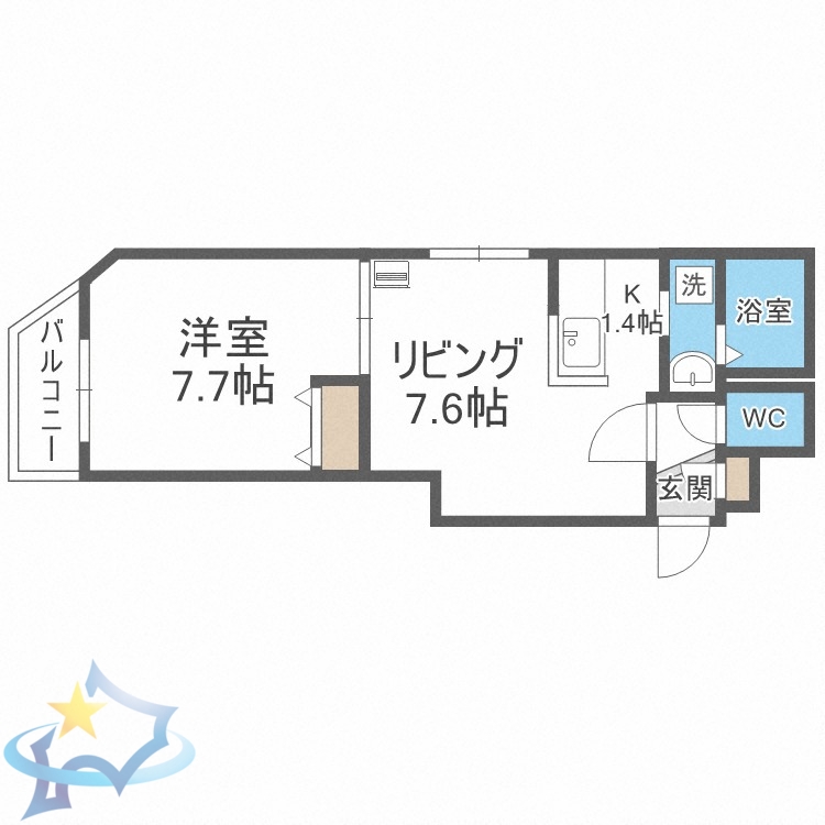 ロータリー円山_間取り_0