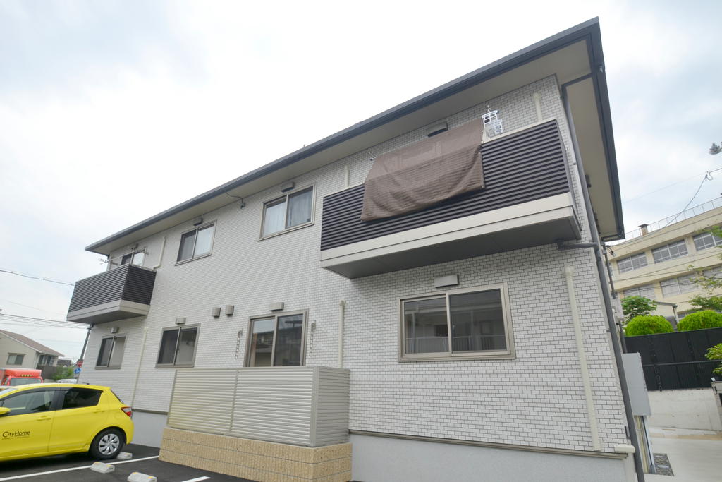 建物外観　ユアメゾン温品（2022年築）