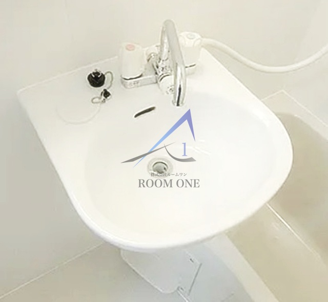 洗面設備　洗面台です。
