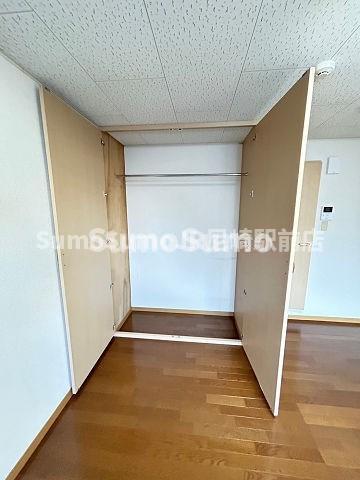 収納　収納のためのスペースです