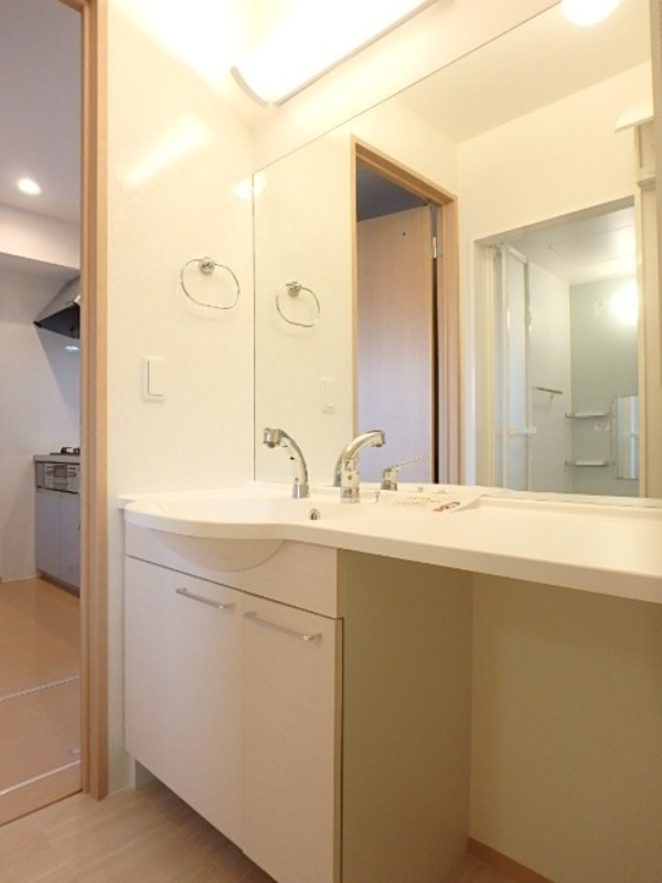 洗面設備　図面と現状に相違がある場合には現状を優先