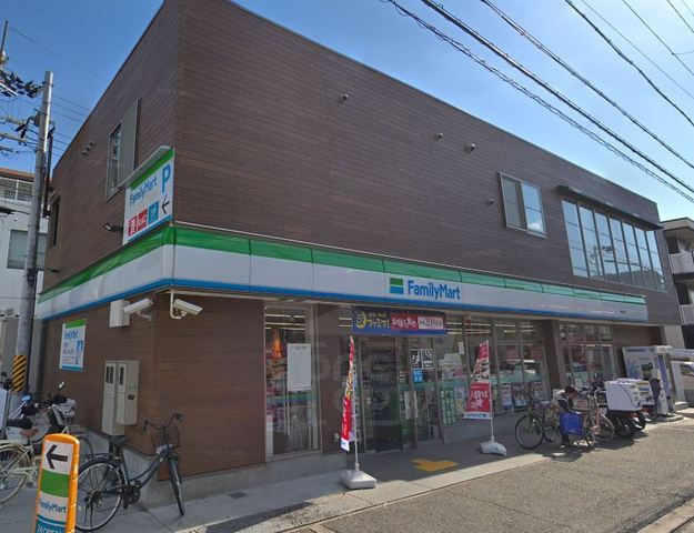 コンビニ　ファミリーマート　岸部中（コンビニ）まで477m